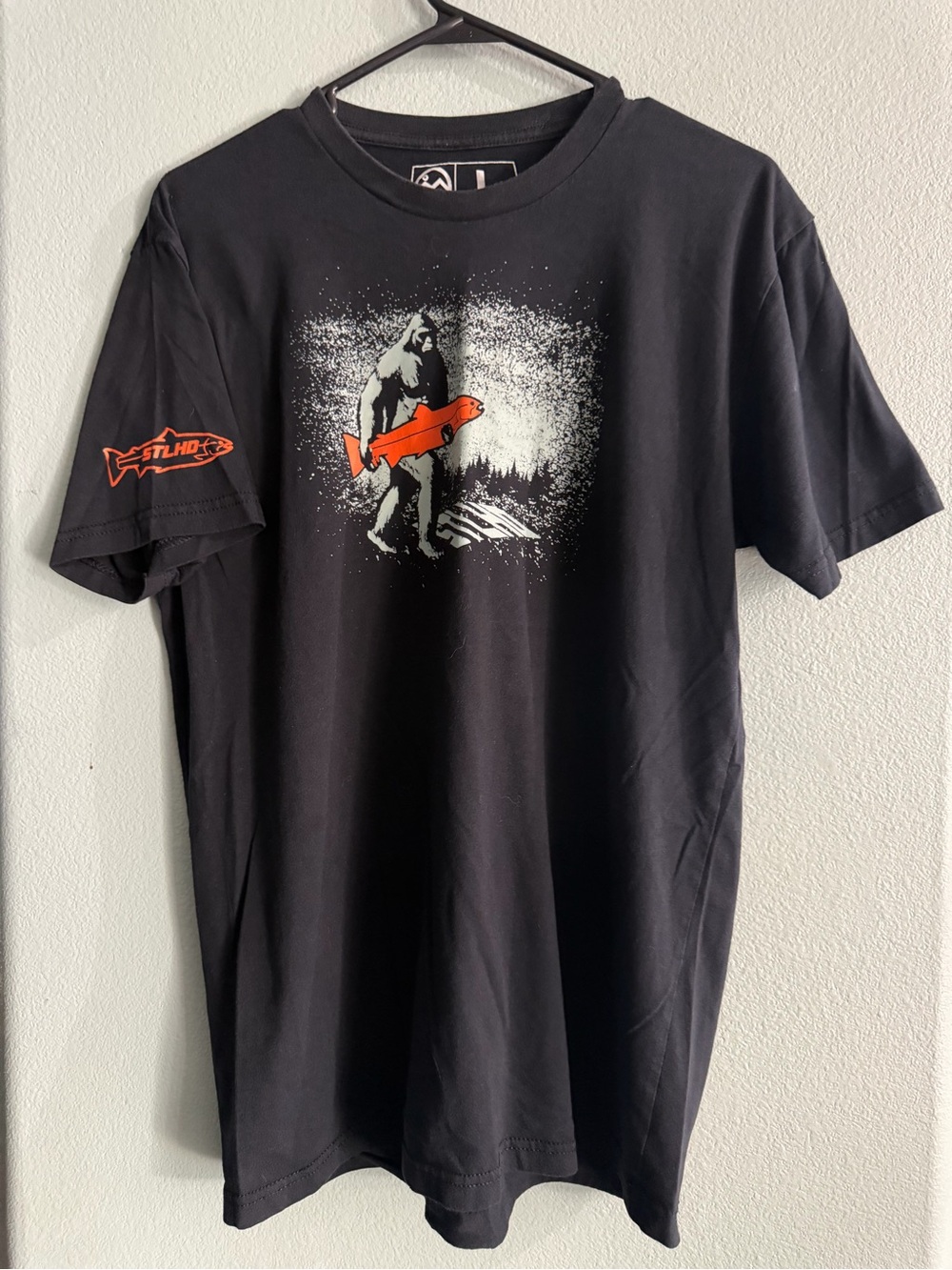 STLHD Black Sasquatch Graphic Tee